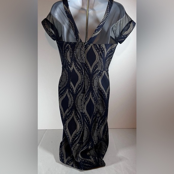 Enfocus Studio Elegant Dress Fit Blue Women’s Size 8 - Picture 5 of 14